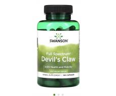 Swanson Devil's Claw полного спектра, 500 мг, 100 капсул