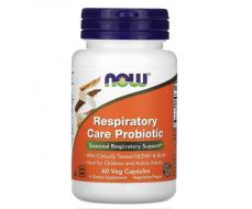 -59% Now Foods пробиотик для поддержки дыхательной системы, 60 растительных капсул