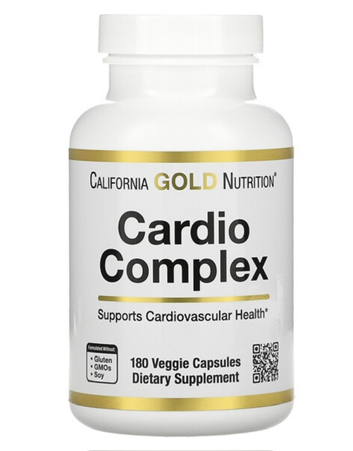 -71% California Gold Nutrition комплекс ДЛЯ здоровья сердца, 180 вегетарианских капсул