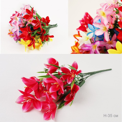 Цветок искусственный 35 см Крокус / WH-5