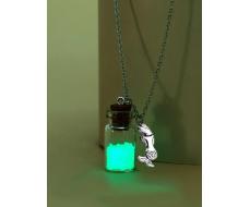 Светящееся ожерелье с подвеской бутылки SKU: swneck18210517969