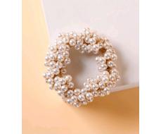 ПРИСТРОЙ!!! Резинка 1pc Faux Pearl Decor Hair Tie For Daily Casual Outing Wear Elegant