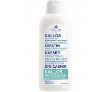 Kallos Cosmetics Professional Кондиционер Cashmere, восстанавливающий, для сухих и поврежденных волос, с кератином и кашемиром, 500
