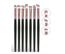 7pcs Professional Eye Makeup Brushes Set,Eye Shadow Brush,Blending Brush,Makeup Tools With Soft Fiber For Easy Carrying,Brush For Travel