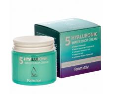 Гиалуроновый крем для лица Farm Stay Hyaluronic 5 Water Drop Cream