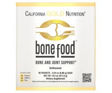 California Gold Nutrition, Bone Food, для поддержки здоровья костей и суставов, 60 пакетиков по 6,83 г (0,24 унции)