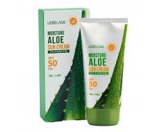 Lebelage Солнцезащитный крем для лица с экстрактом алоэ / Moisture Aloe Sun Cream SPF50+PA+, 70 мл