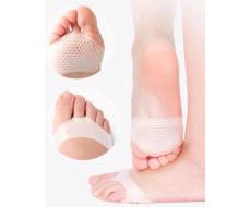 ПРИСТРОЙ!!!Honeycomb Silicone Foot Cushion Women's Half-Size Cushion High Heels Forefoot Cushion Non-Slip Foot Protector Shoe Cushion