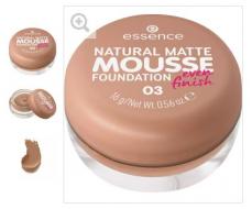 essence Тональная основа мусс Natural Matte Mousse Foundation, 03 16 г