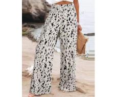 SHEIN Frenchy Casual Printed High Waist Loose Long Pants SKU: sz2406197278260101