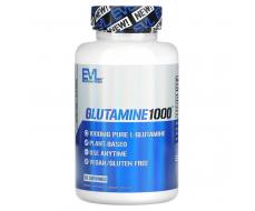 EVLution Nutrition, Глутамин 1000, 60 растительных капсул