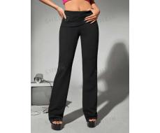 SHEIN ICON Solid Flare Leg Trousers SKU: sw2212102898227972