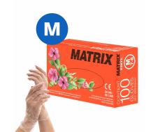 Перчатки виниловые MATRIX, L, M, S, XL100 шт. (50 пар)