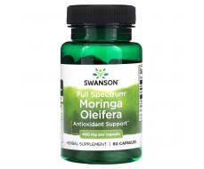Swanson, Моринга масличная (Moringa Oleifera) полного спектра, 400 мг, 60 капсул