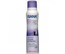 ISANA Deodorant spray Clear и Fresh ISANA Дезодорант Спрей Чистота и Свежесть без следов на одежде 150 г