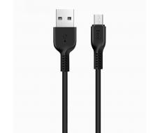 Кабель USB - micro USB Hoco X13 Easy для HTC/Samsung (100 см) (black)