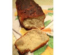 Чесночный пшенично-ржаной хлеб с петрушкой