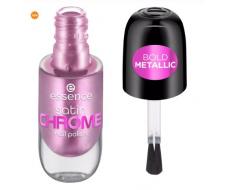 Лак для ногтей satin Chrome nail polish, 02 Artificial Pinktelligence