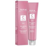 Крем-краска для волос с маслом монои Tefia Color Creats Hair Coloring Cream 60 мл