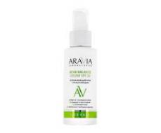 "ARAVIA Laboratories" Успокаивающий крем с ниацинамидом Acne Balance Cream SPF 20, 100 мл/15 НОВИНКА