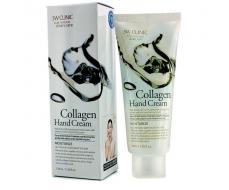 Увлажняющий крем для рук с морским коллагеном Collagen Hand Cream, 3W CLINIC 100 мл