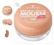 essence Тональная основа мусс Natural Matte Mousse Foundation, 02 16 г