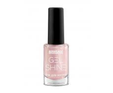 LuxVisage Лак для ногтей GEL SHINE тон 105 светлый розовый с золотым шиммером 9г