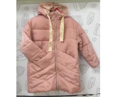 101270_BOG_2 Пальто для девочки, Розовый 2 (ТМ Орби, весна-осень)