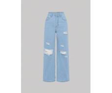 Широкие рваные джинсы для девочки-подростка SHEIN АРТИКУЛ: sk2304241504071473