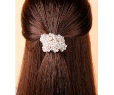 ПРИСТРОЙ!!! Резинка 1pc Faux Pearl Decor Hair Tie For Daily Casual Outing Wear Elegant