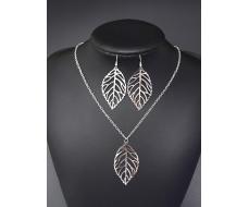 3pcs/set Leaf Decor Jewelry Set SKU: sj2304251301490330