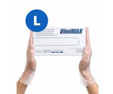 Перчатки виниловые ViniMax, размер L, 100 шт. (50 пар)