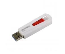 Флэш накопитель USB 64 Гб Smart Buy IRON (white/red) 3.0
