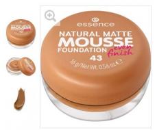 essence Тональная основа мусс Natural Matte Mousse Foundation, 43 16 гessence Тональная основа мусс Natural Matte Mousse Foundation, 43 16 г