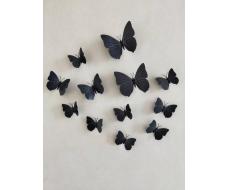 12шт 3D стикер стены бабочки Артикул: shwallsti18200810860