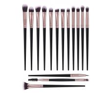 15pcs makeup brush sets Premium Synthetic hair Eyeshadow Blending brush sets cosmetics tools for face and eyes Black Friday