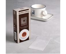 Набор фильтр-пакетов для заваривания чая, размер 8,5 х 6,5 х 4,5 см, 100 шт