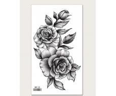 ПРИСТРОЙ!!!   Tattoo Sticker,1 Sheet Flower Pattern Temporary Tattoo For Women,Tattoo Stickers Adults,Realistic Tattoo Flower,For Women and Girls Black Friday