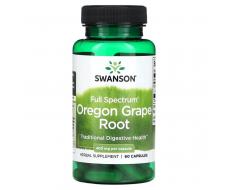 Swanson, Full Spectrum Oregon Grape, 400 мг, 60 капсул