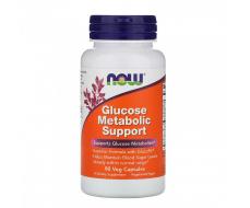 NOW Foods, Glucose Metabolic Support, 90 растительных капсул
