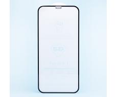 Защитное стекло Full Screen 3D Flat для "Apple iPhone 12/iPhone 12 Pro" (black) (тех.уп.)