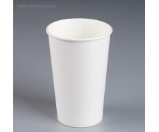 Стакан "Белый", для горячих напитков, 400 мл, диаметр 90 мм ФАСОВКА ПО 10 шт.