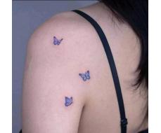 ПРИСТРОЙ!!!   Тату переводное  1pc Butterfly Temporary Tattoo Sticker For Women, Waterproof & Durable, Small Design For Arm