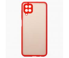 Чехол-накладка PC041 для "Samsung SM-A125 Galaxy A12" (red/black)