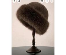 Women's Luxurious Faux Fur Hat, LargeSize With Thick Faux Fox Fur Trim, WarmEar Protection, Versatile WinterAccessor Fleaant Gift For Festivals