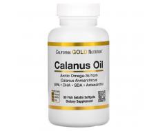 California Gold Nutrition, масло калануса, 500 мг, 90 капсул из рыбьего желатина