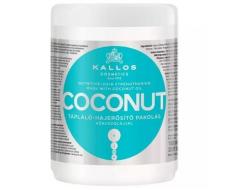 KJMN COCONUT NUTRITIVE–HAIR STRENGTHENING MASK with Coconut Oil/кокосовая маска,1000