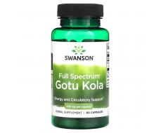 Swanson, Full Spectrum Gotu Kola, 435 мг, 60 капсул