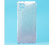 Чехол-накладка Glamour для "Samsung SM-A125 Galaxy A12" (rose/silver)
