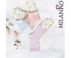 3-4 года  MILANKO Детские носки бесшовные для девочек MilanKo IN-166
